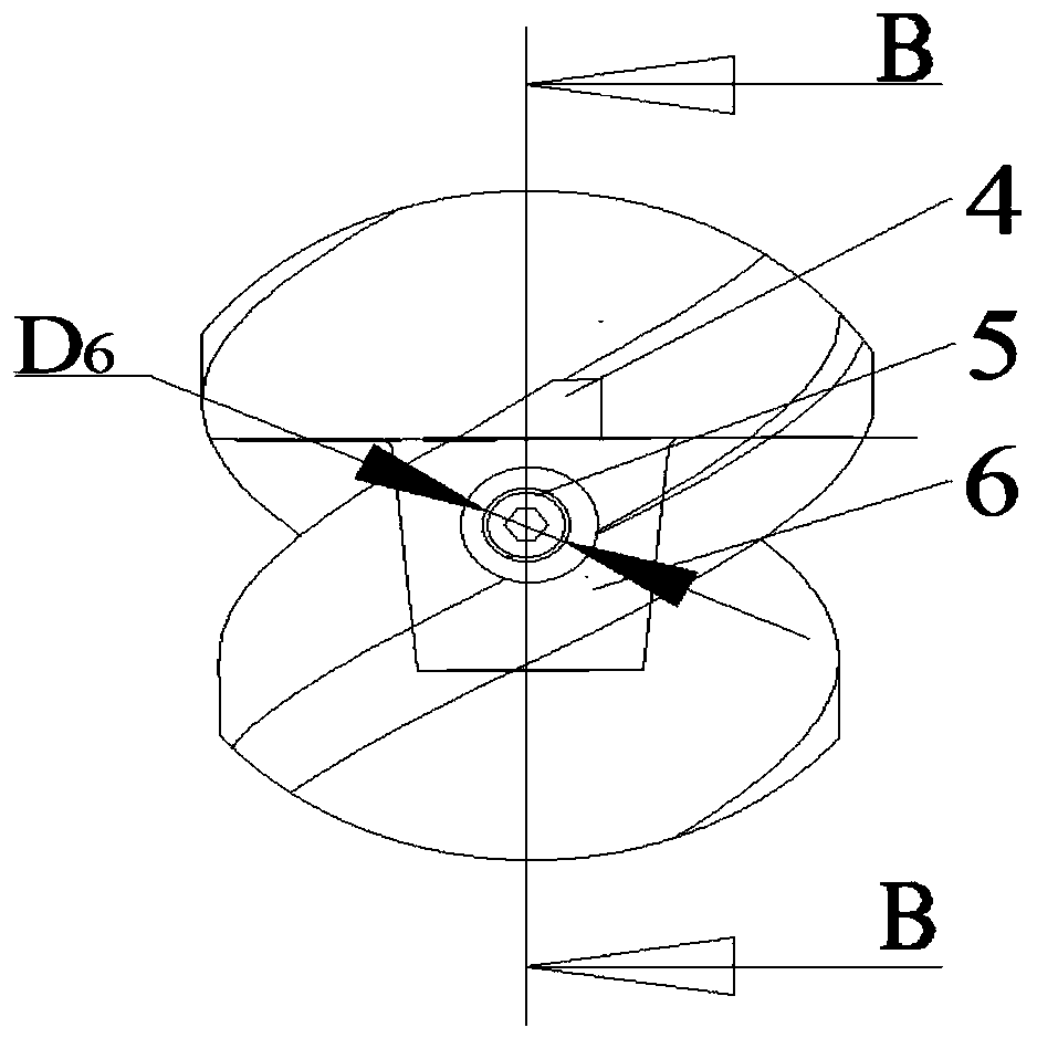 Split drilling tool connection structure for high-speed machining