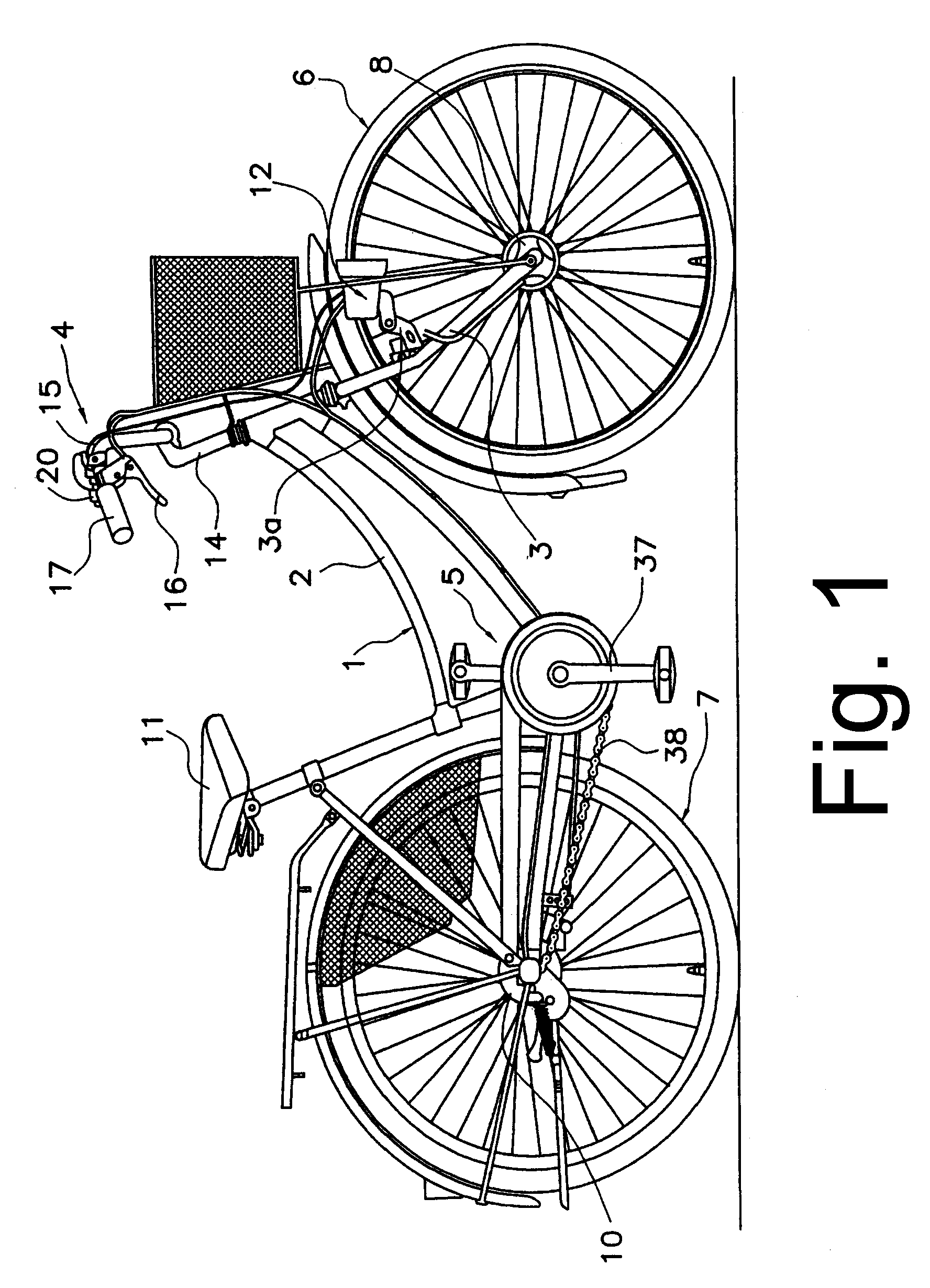 Bicycle power supply with discharge function