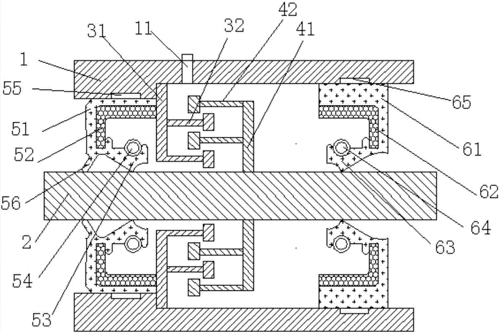 T-shaped liquid labyrinth sealing element