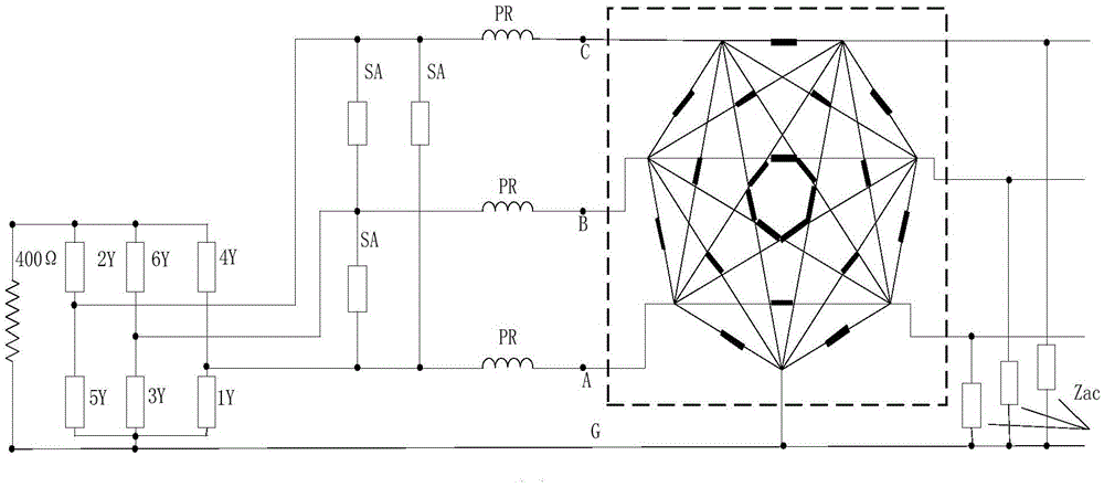 Extra-high voltage converter station electromagnetic interference prediction method and system