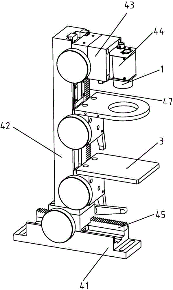 Imaging device for sorting machine