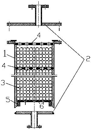 Heat conduction enhanced molten salt composite phase change material and heat storage device and energy storage method
