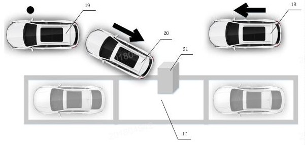 Collision avoidance processing method of automatic parking system for static obstacles