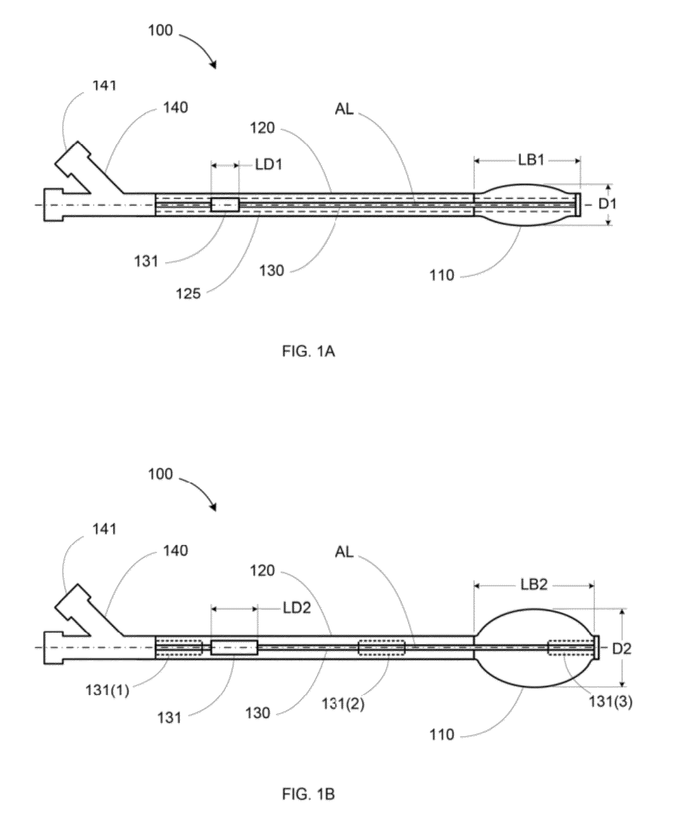 Inflatable bone TAMP with predetermined extensibility