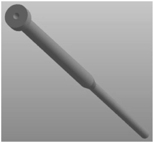 Machining method of specially-shaped titanium alloy needle tubes