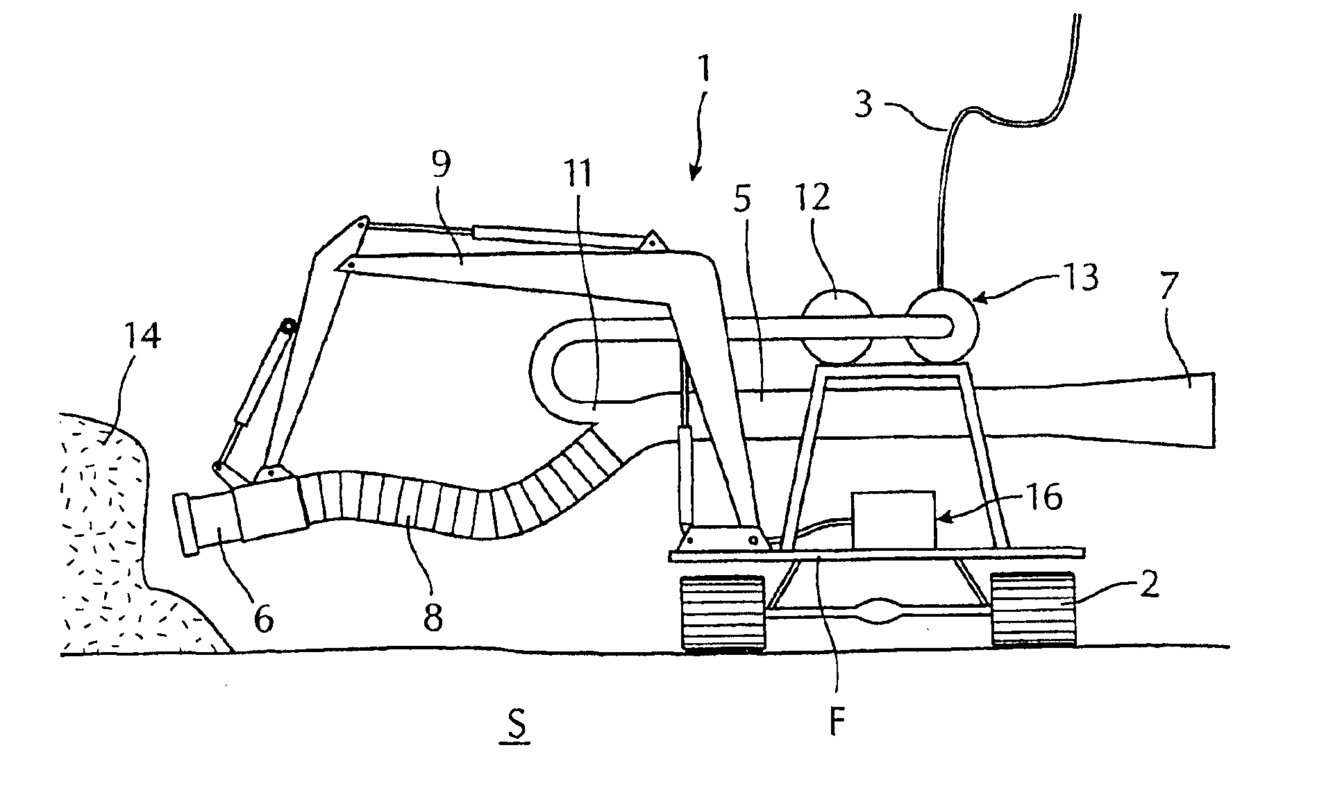 Method and device for subsea dredging