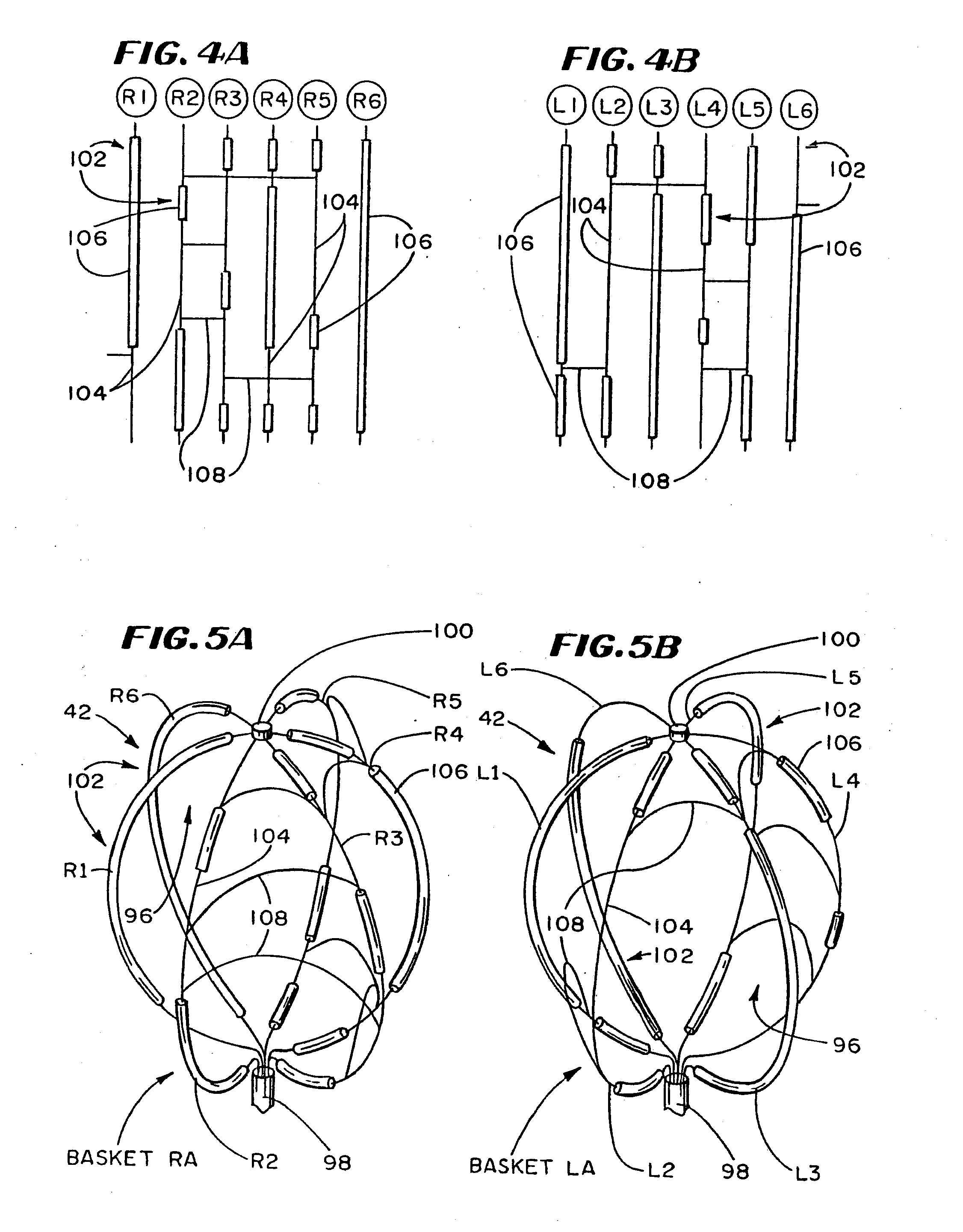 Composite Structures and Methods for Ablating Tissue to Form Complex Lesion Patterns in the Treatment of Cardiac Conditions and the Like