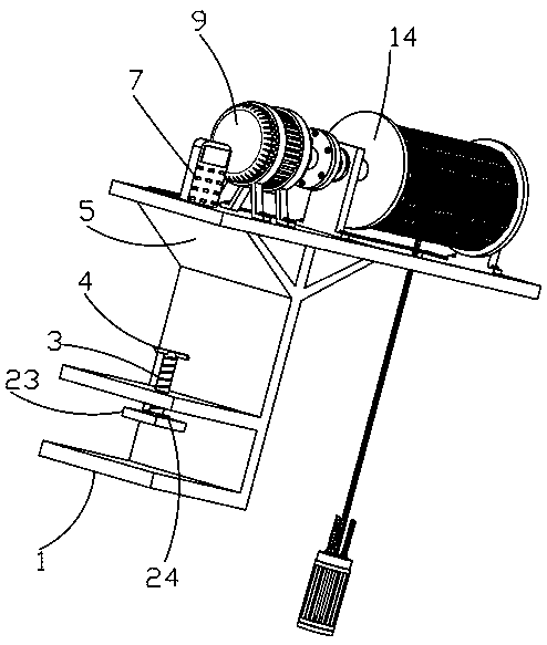 Intelligent measuring device for hydraulic engineering