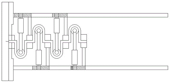 Nickel-chromium alloy furnace wire bending process for performing stress-relieving thermal treatment