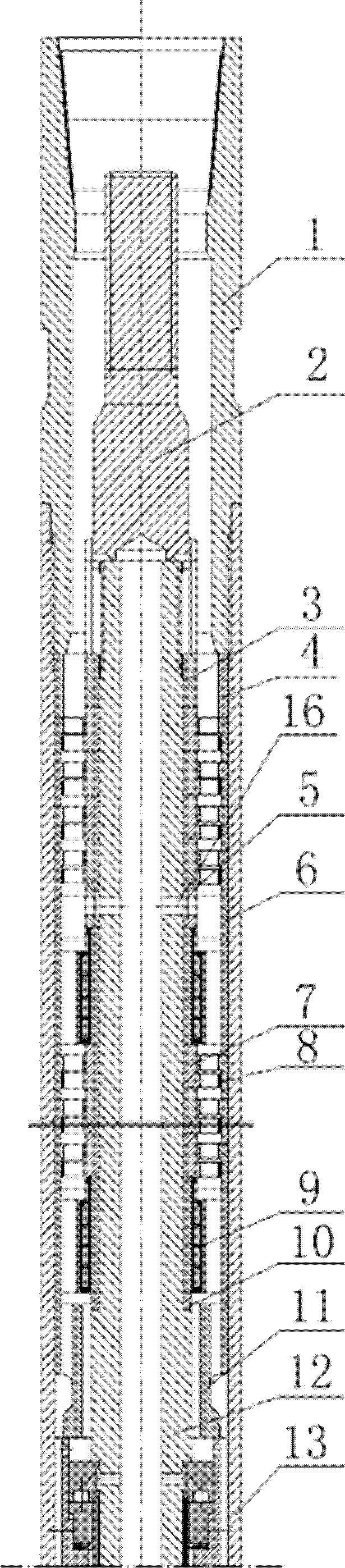 High-speed turbine section for turbine drilling tool