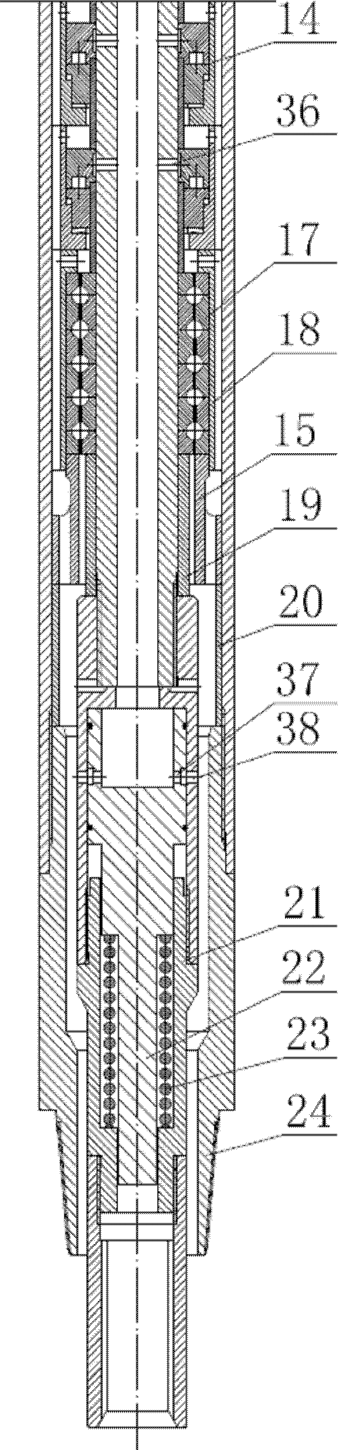 High-speed turbine section for turbine drilling tool