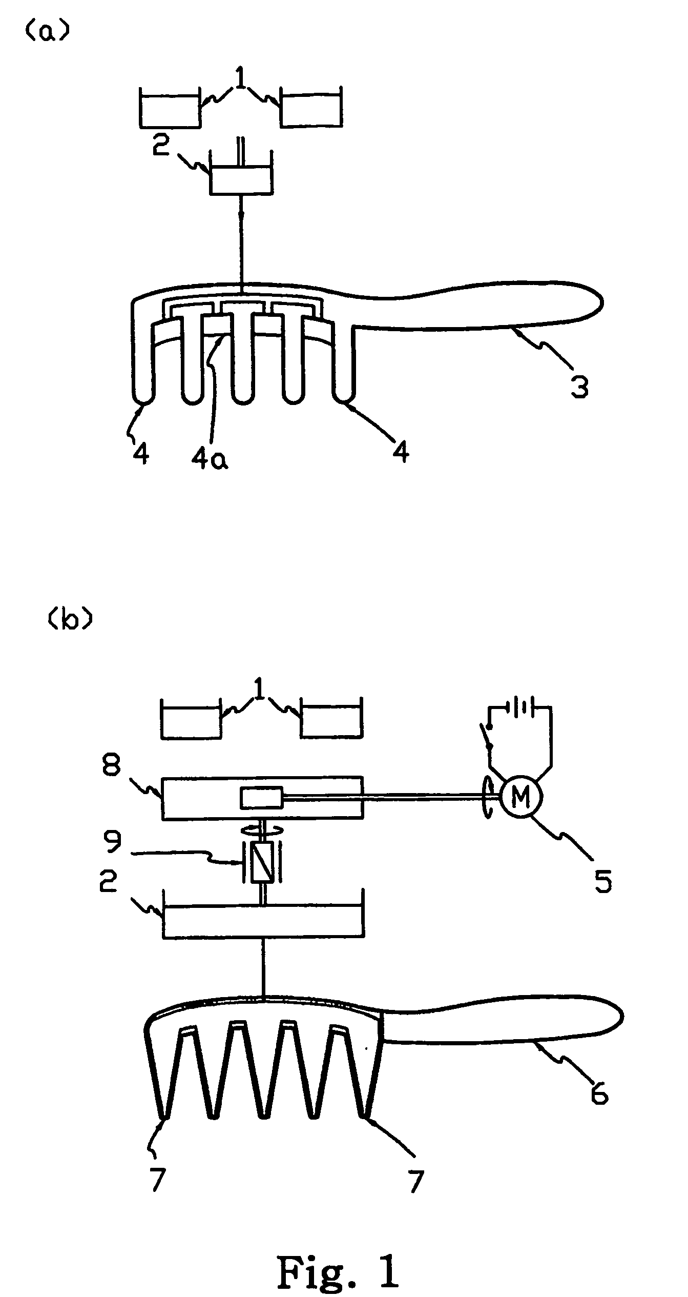 Dye container and hair dyeing device using the same