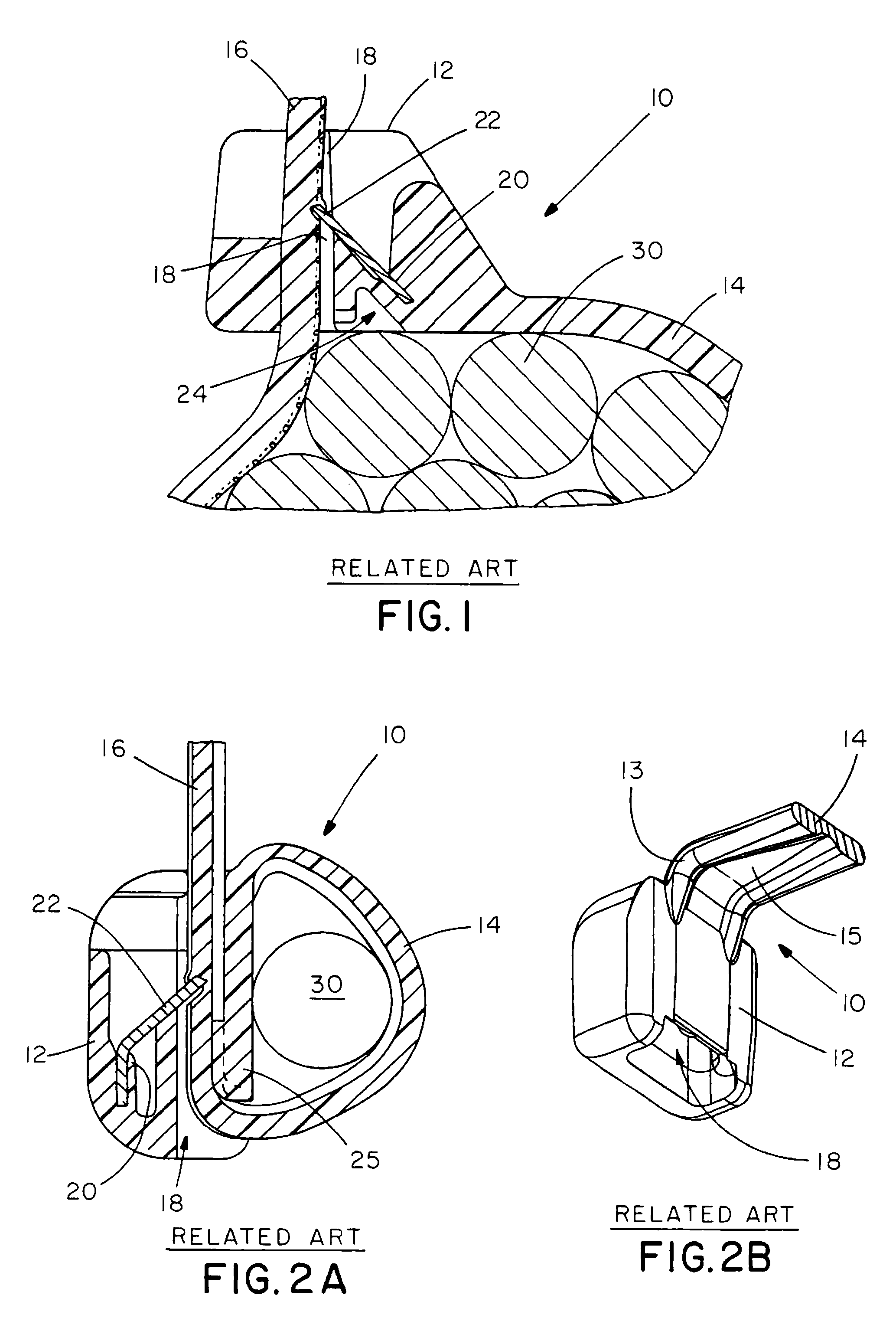 Two-piece cable tie suitable for use in an automated cable tie installation tool