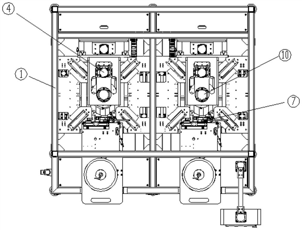 Full-automatic film coating machine