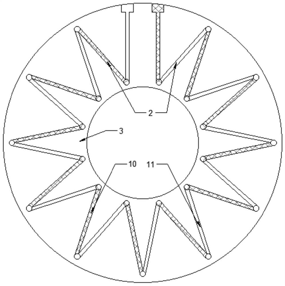 Composite film sensor for measuring heat flux density and pressure and preparation method thereof