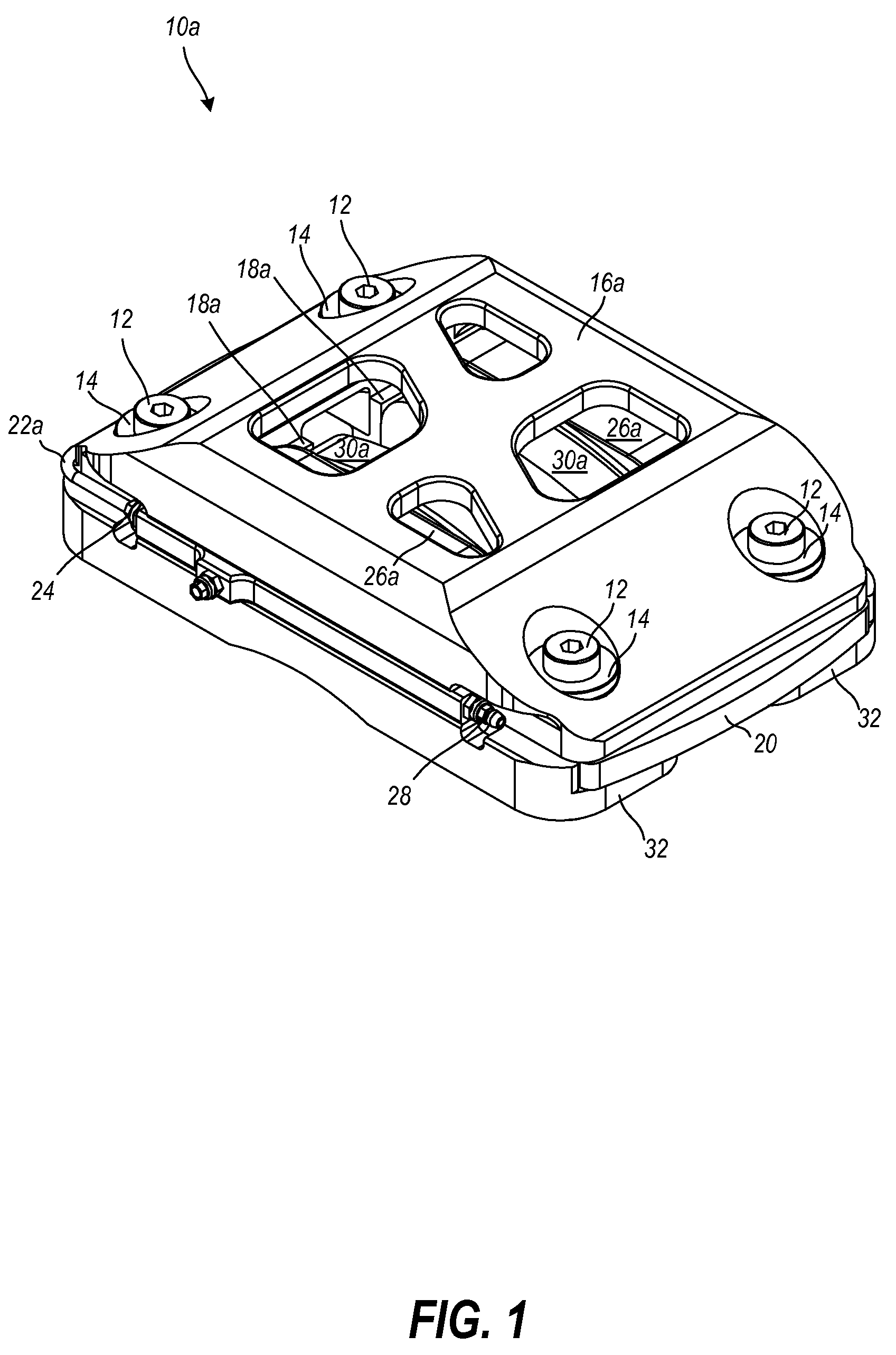 Modular brake caliper