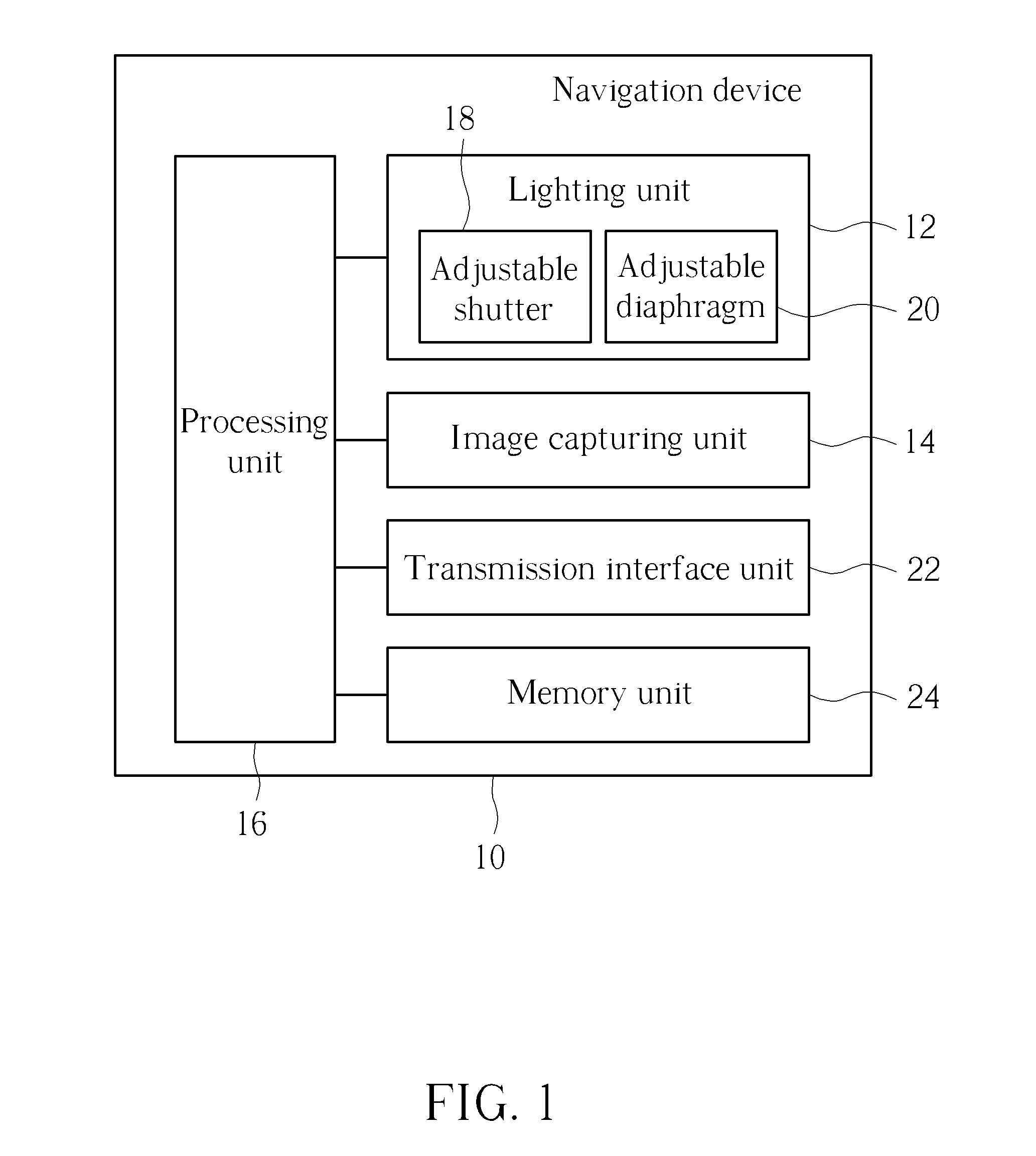 Image processing method capable of detecting noise and related navigation device