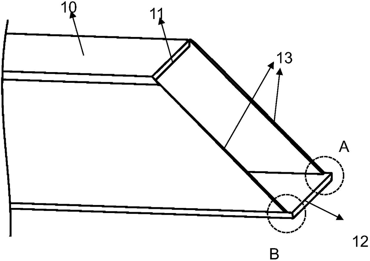 Two-dimensional laser cutting pipe cutting method