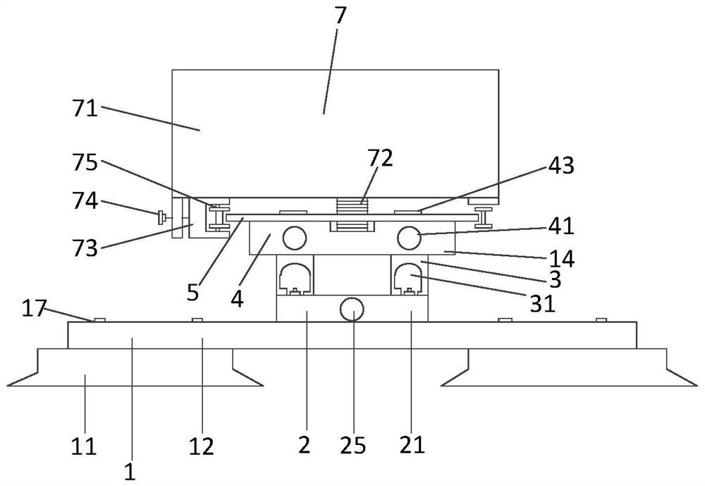 Weld joint positioning device and welding equipment for aluminum alloy automatic butt joint trolley
