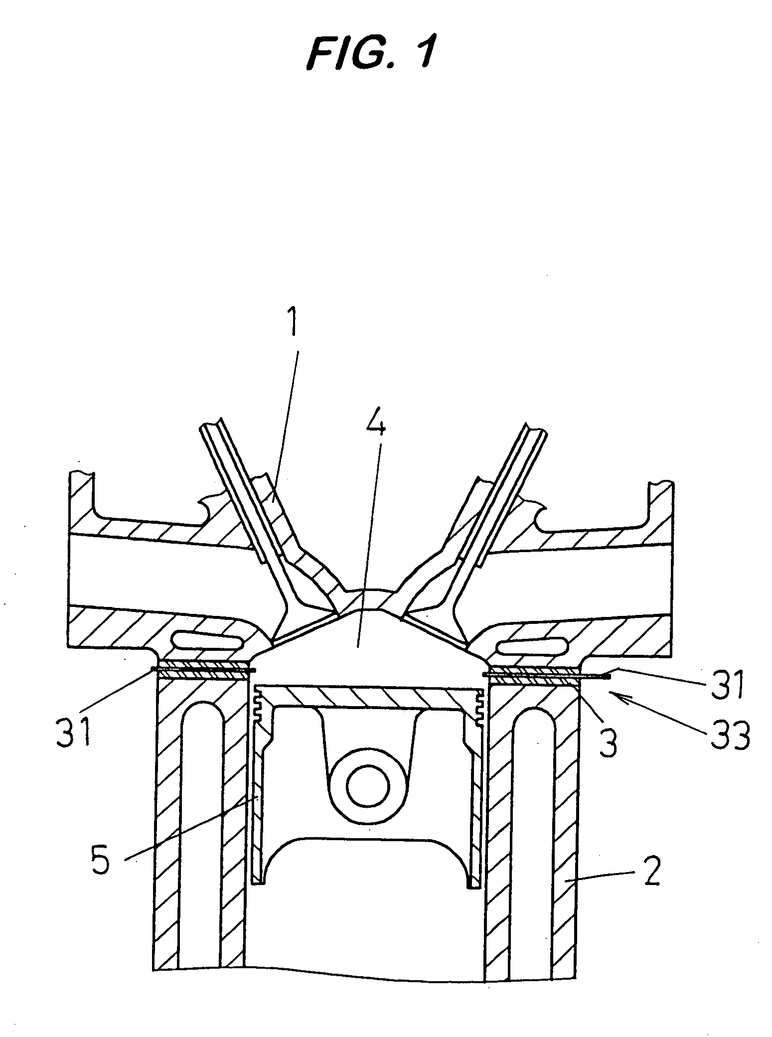 Cylinder head gasket and combustion state detector using the same