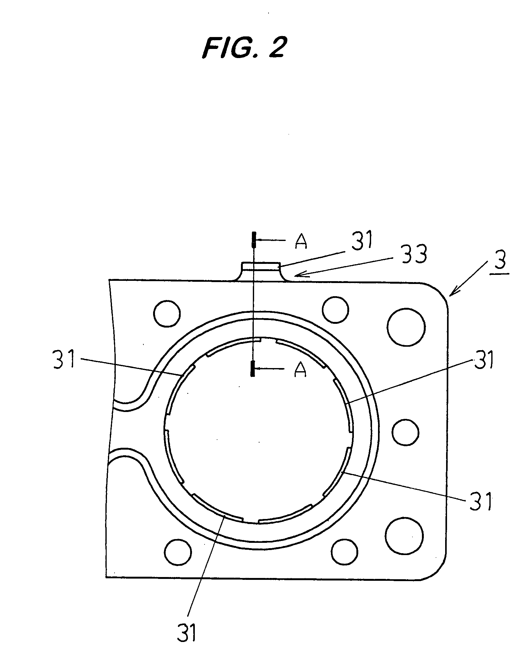 Cylinder head gasket and combustion state detector using the same