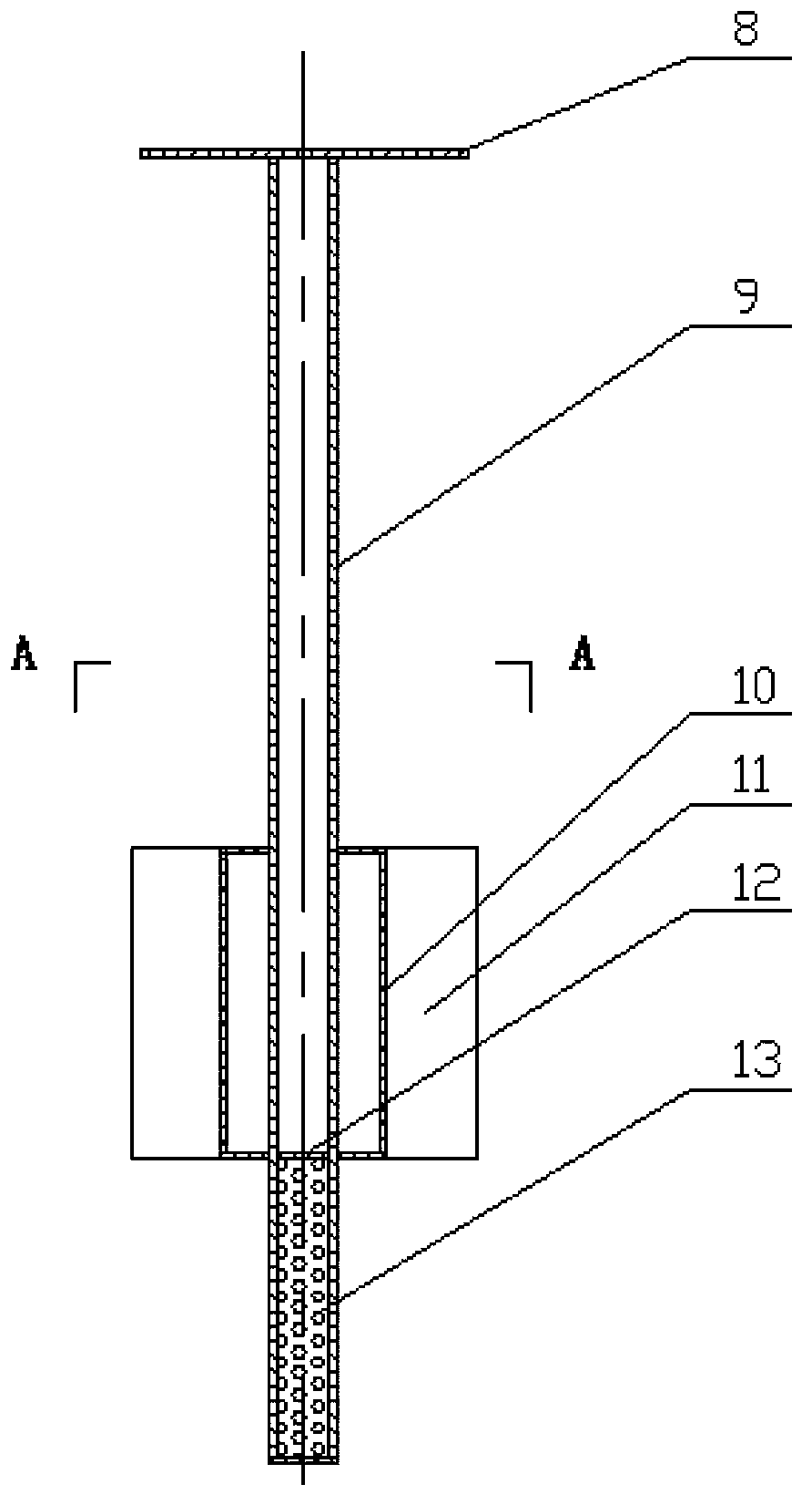 Device and method for measuring wireless receiving and sending ultrasonic brine baume degree, evaporation capacity and liquid level