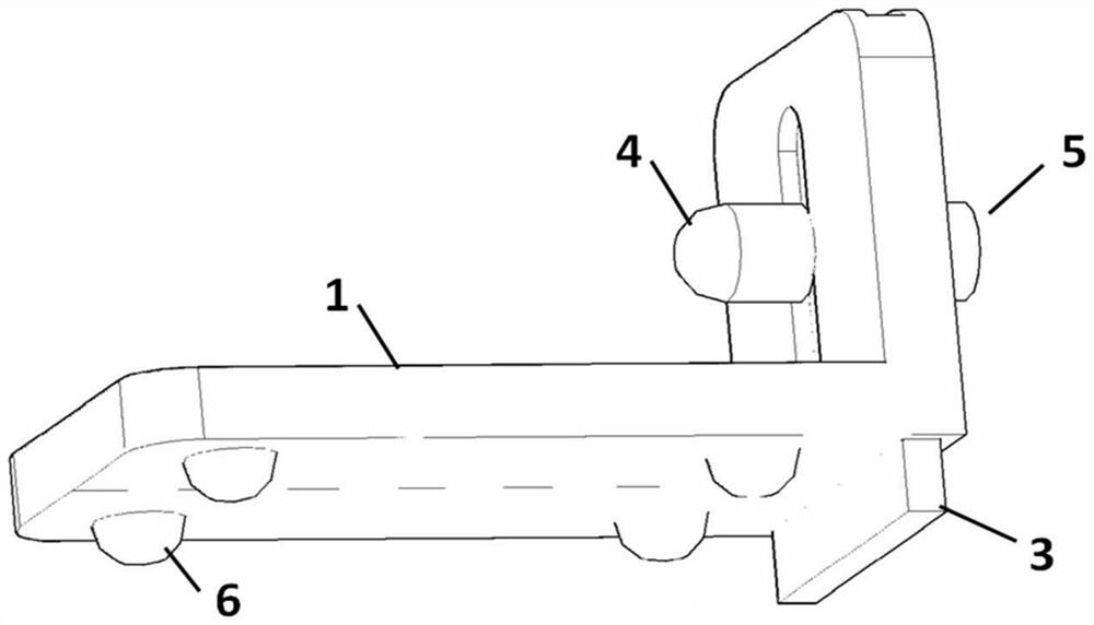 Scribing device for ship plate beveling stage in shipbuilding
