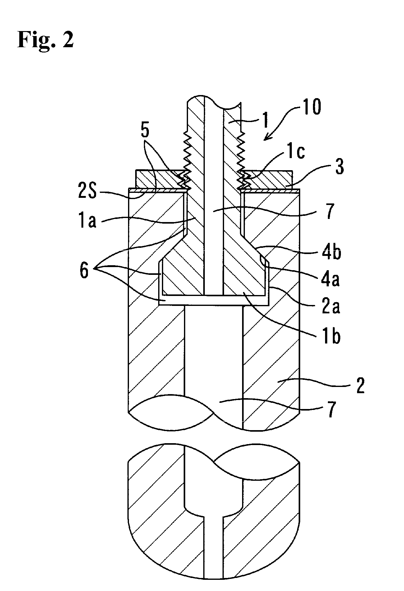 Stopper structure and production method therefor