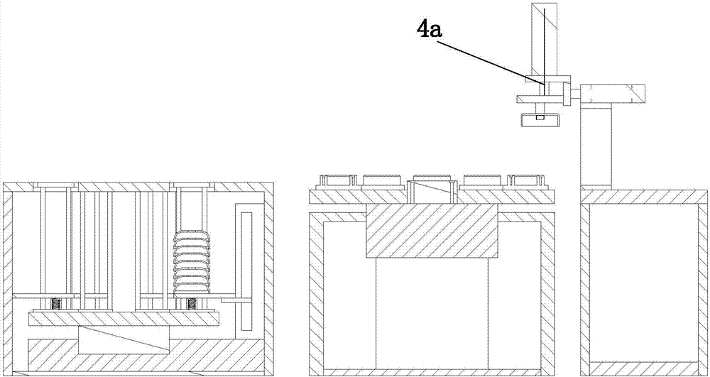 Automatic air duct feeding device for compressor top covers