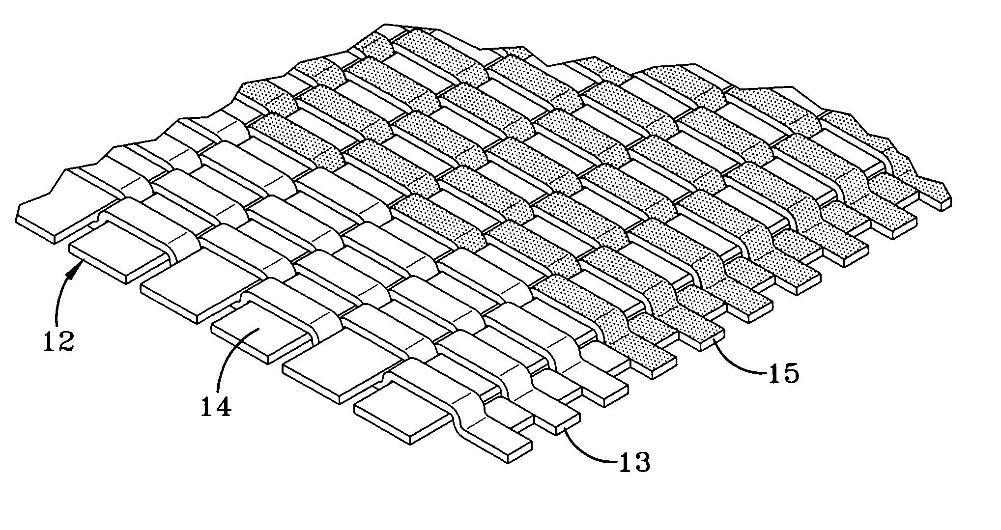 Weed barrier and artificial mulch with degradable portion and related method
