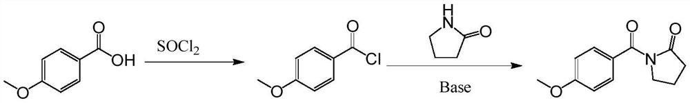 A kind of preparation method of Aniracetam