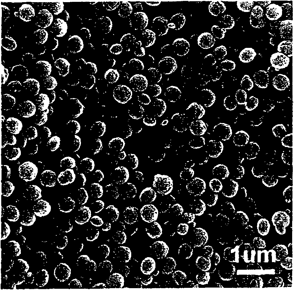 Method for preparing titanium dioxide hollow micro-sphere