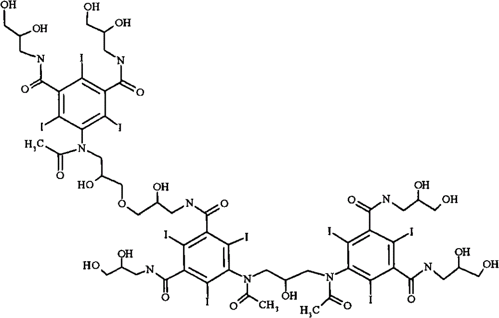 Synthesis of iodixanol in water