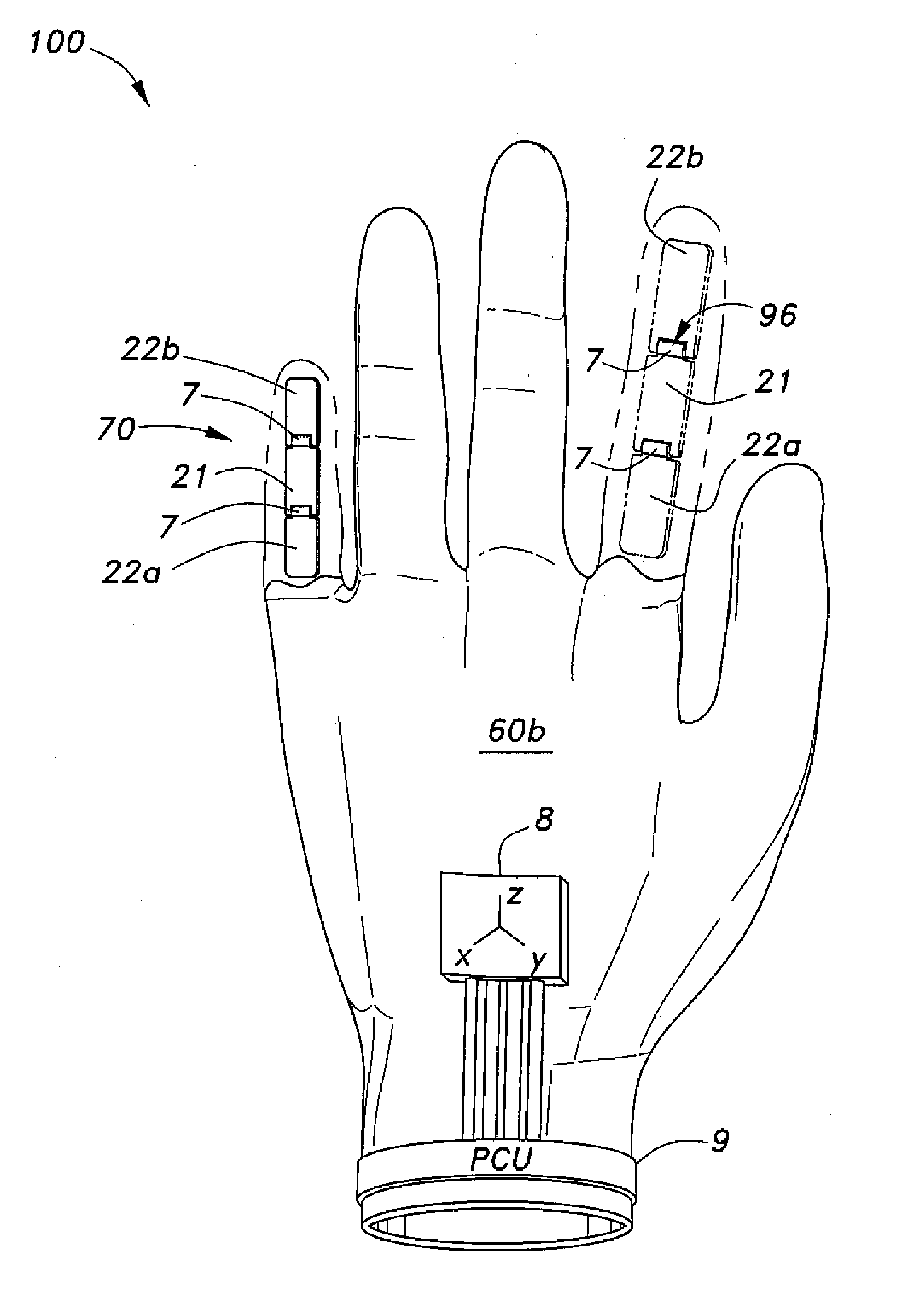 Tactile feedback gloves