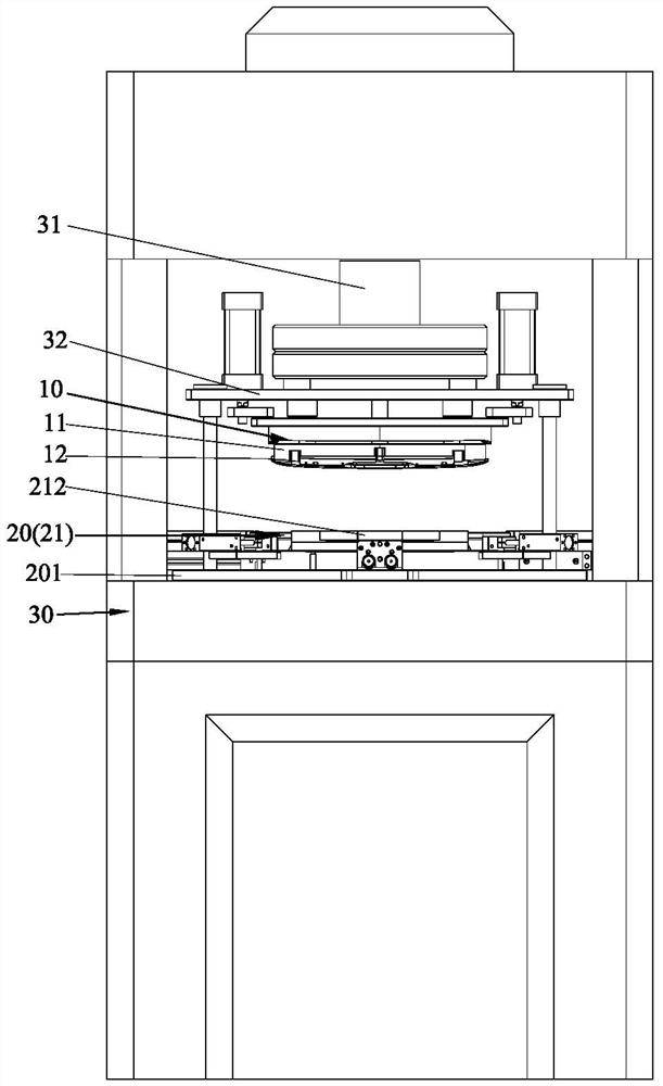 Process for attaching cloth to special-shaped metal loudspeaker box