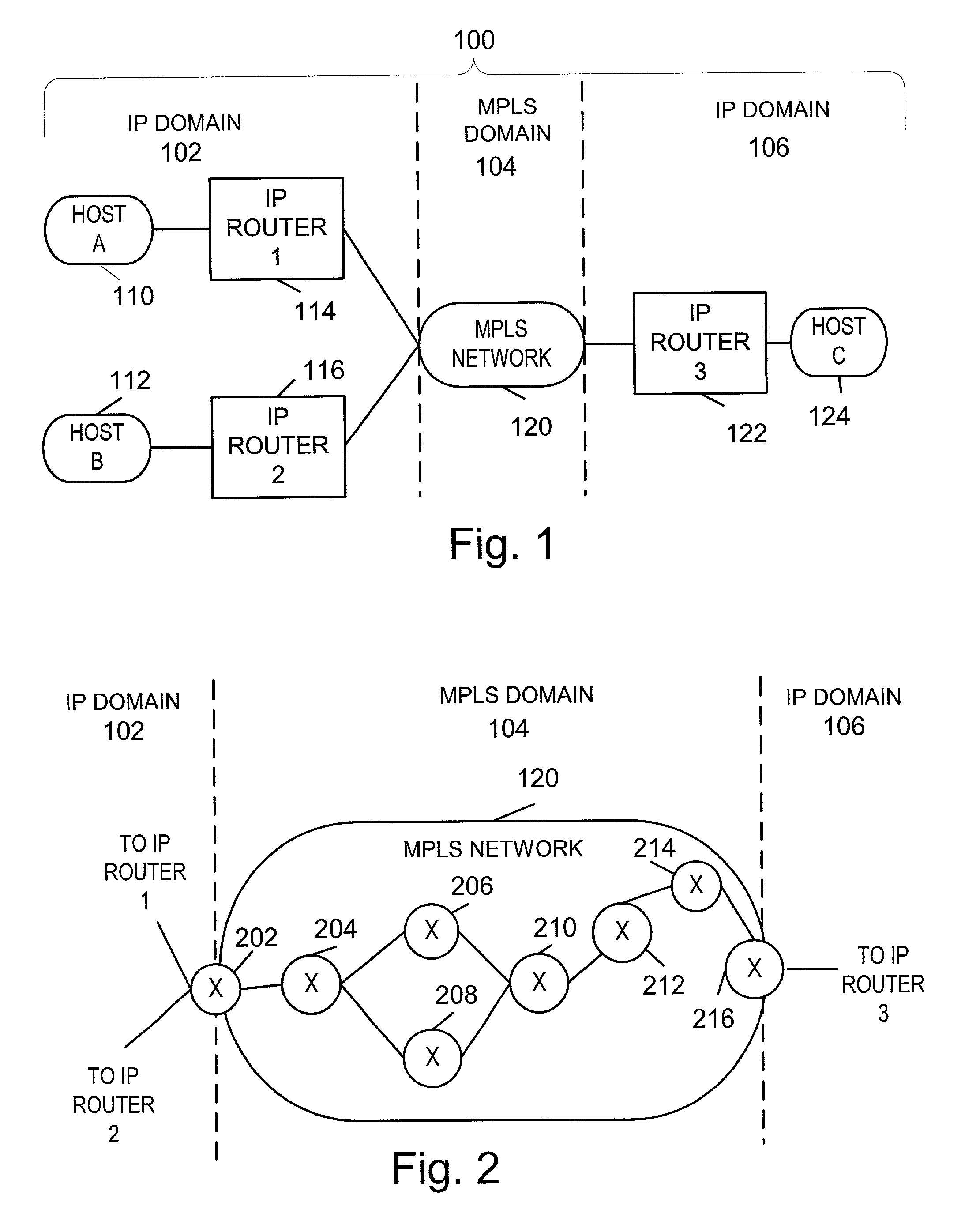 Methods and apparatus for using both LDP and RSVP in a communications systems