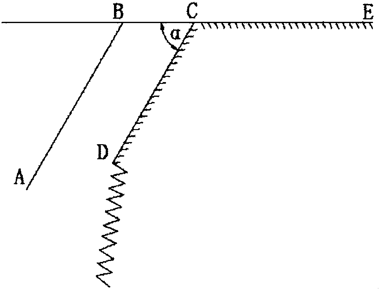 Method dedicated for measuring chamfer of male connection end for oil casing and oil tube