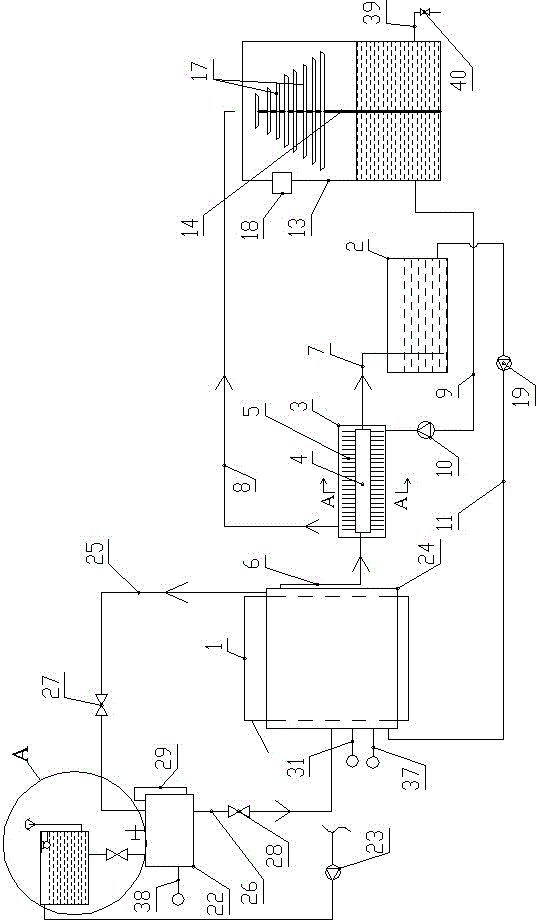 Electric-arc furnace safety cooling system for producing refractory materials