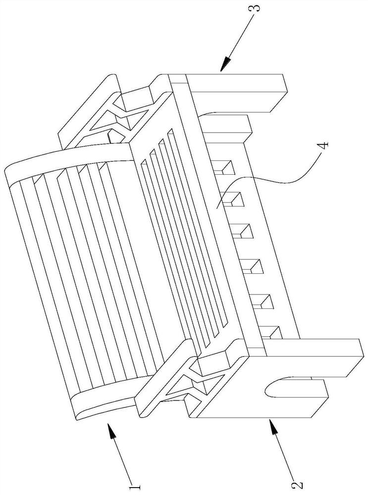 Assembly type concrete integrated bench