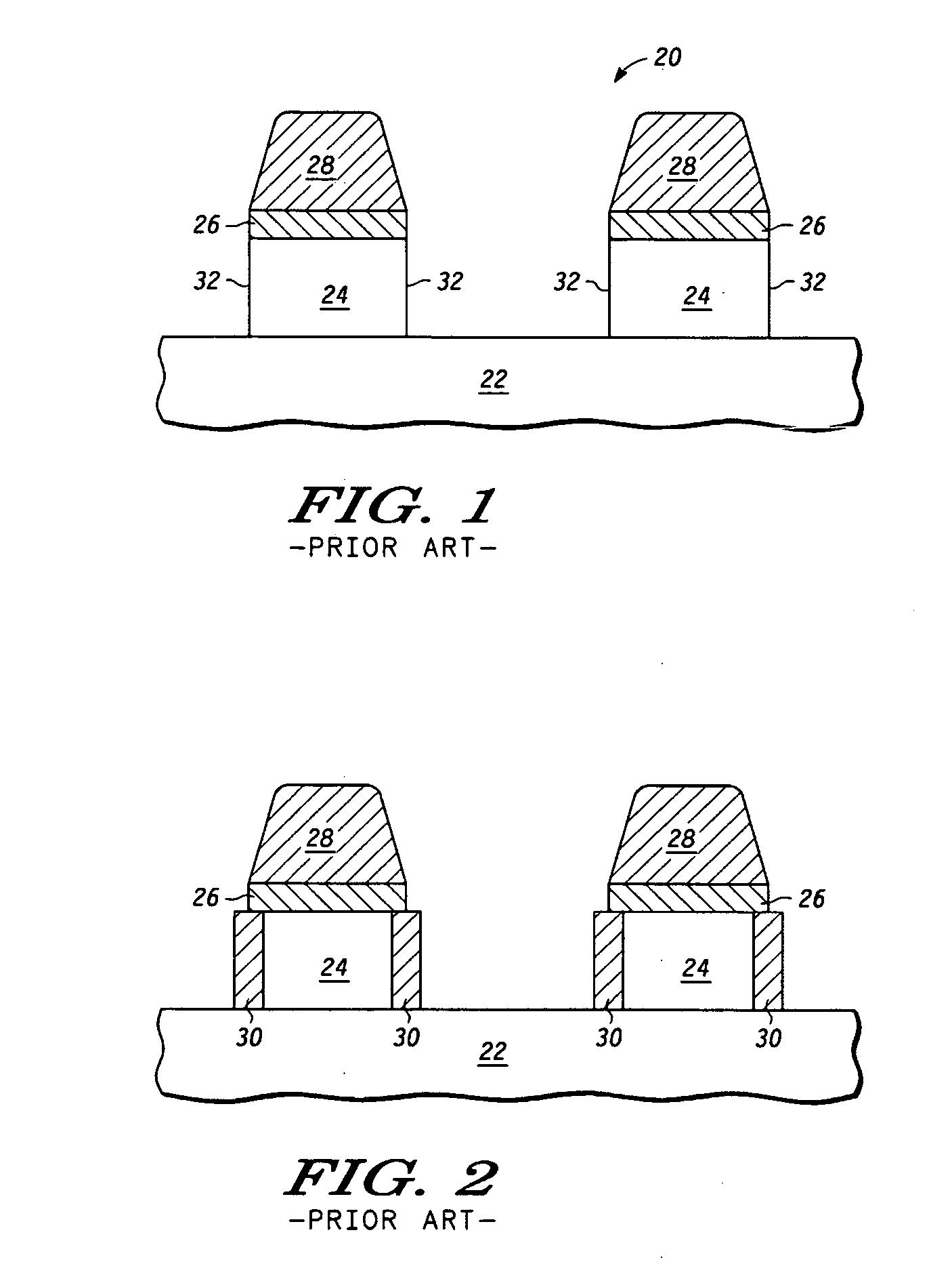 Method for forming a stressor structure