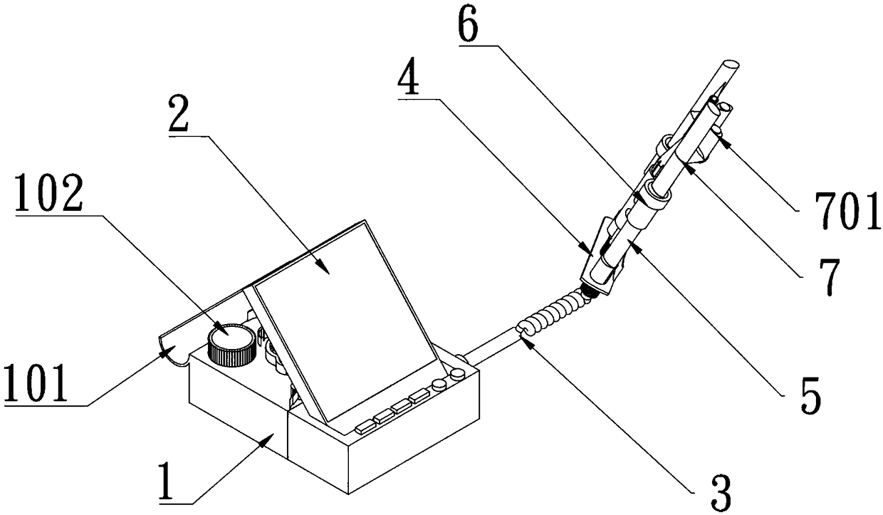 Dental canal length determination device