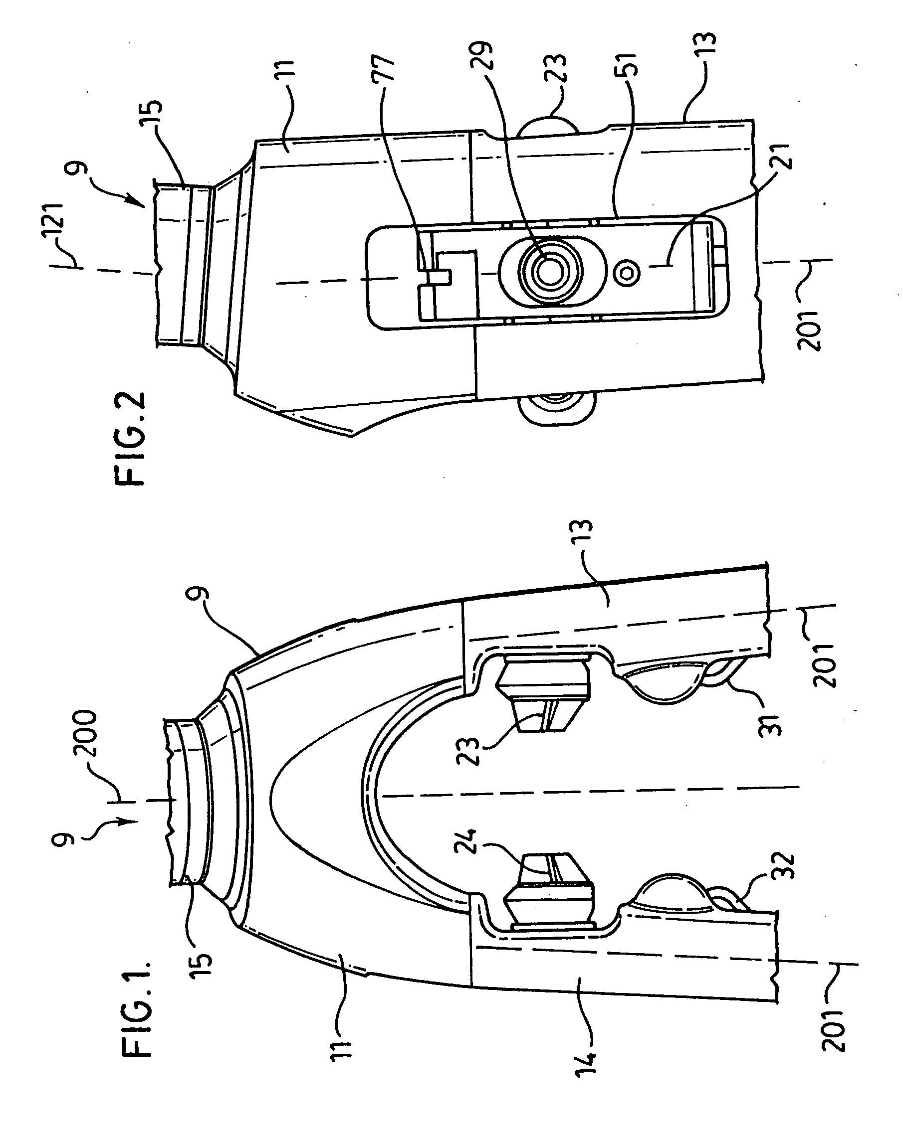 Fork with integrated braking system