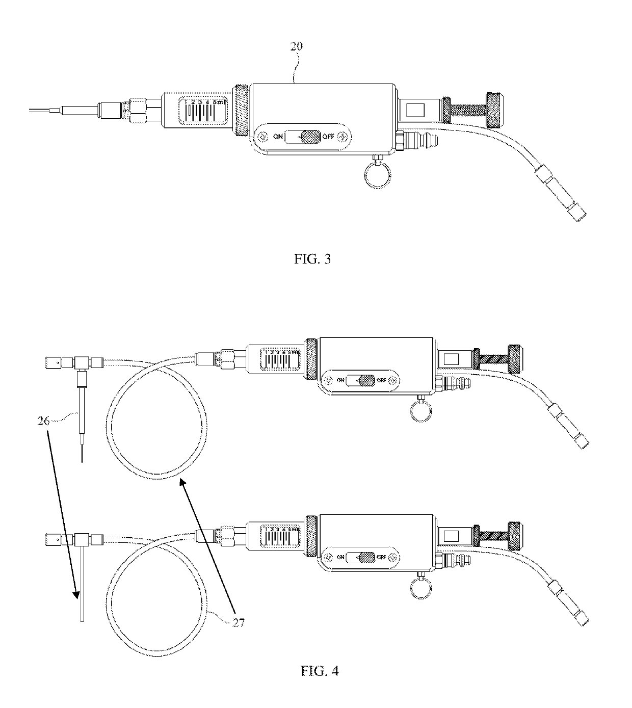 Hand-held miniature automatic tree injection device