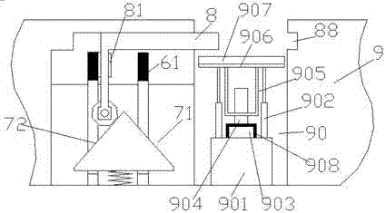 Protective device applied to photovoltaic panel and operation method thereof