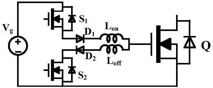 Isolation type high-frequency low-loss driving circuit