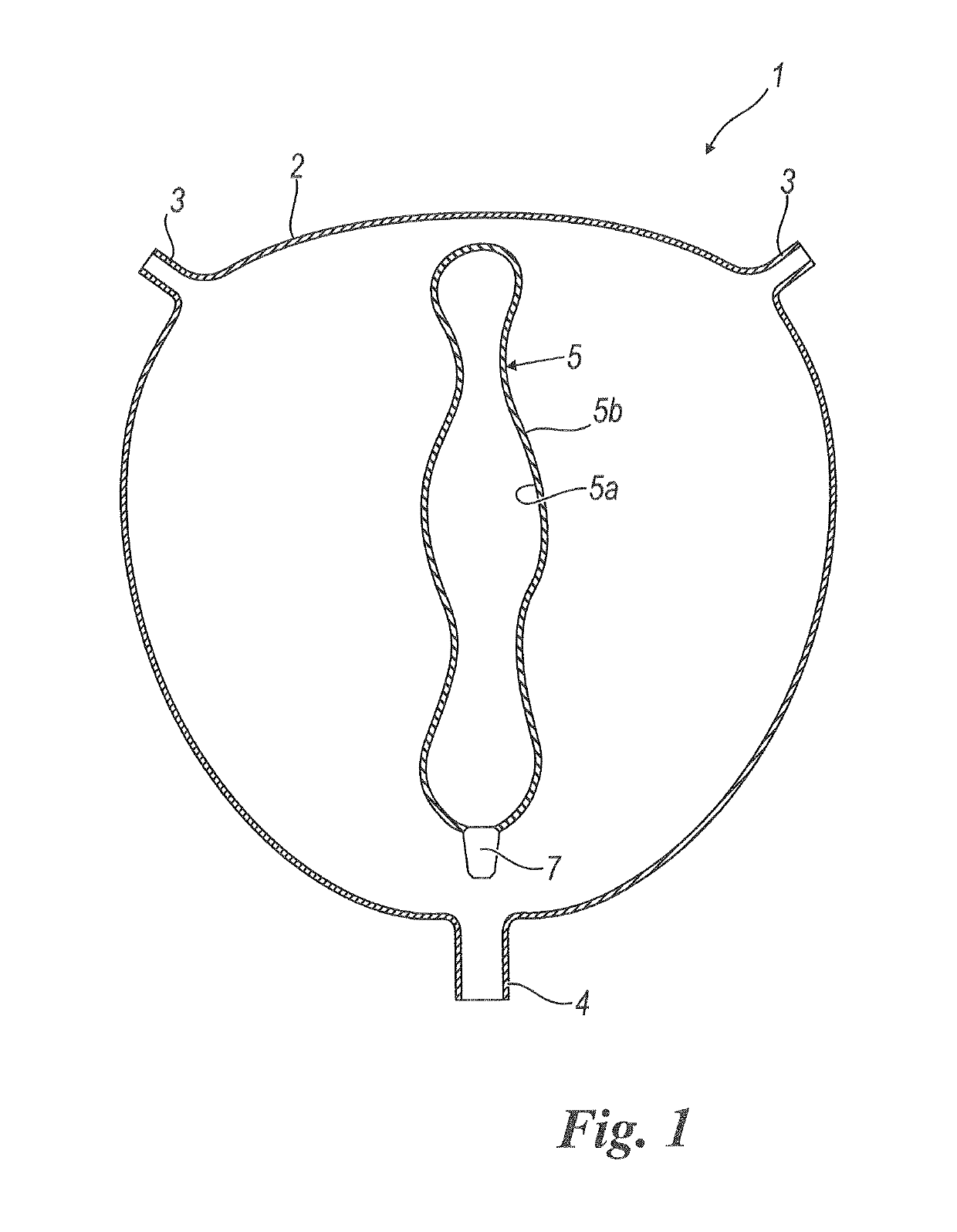 Orthotopic artificial bladder endoprosthesis