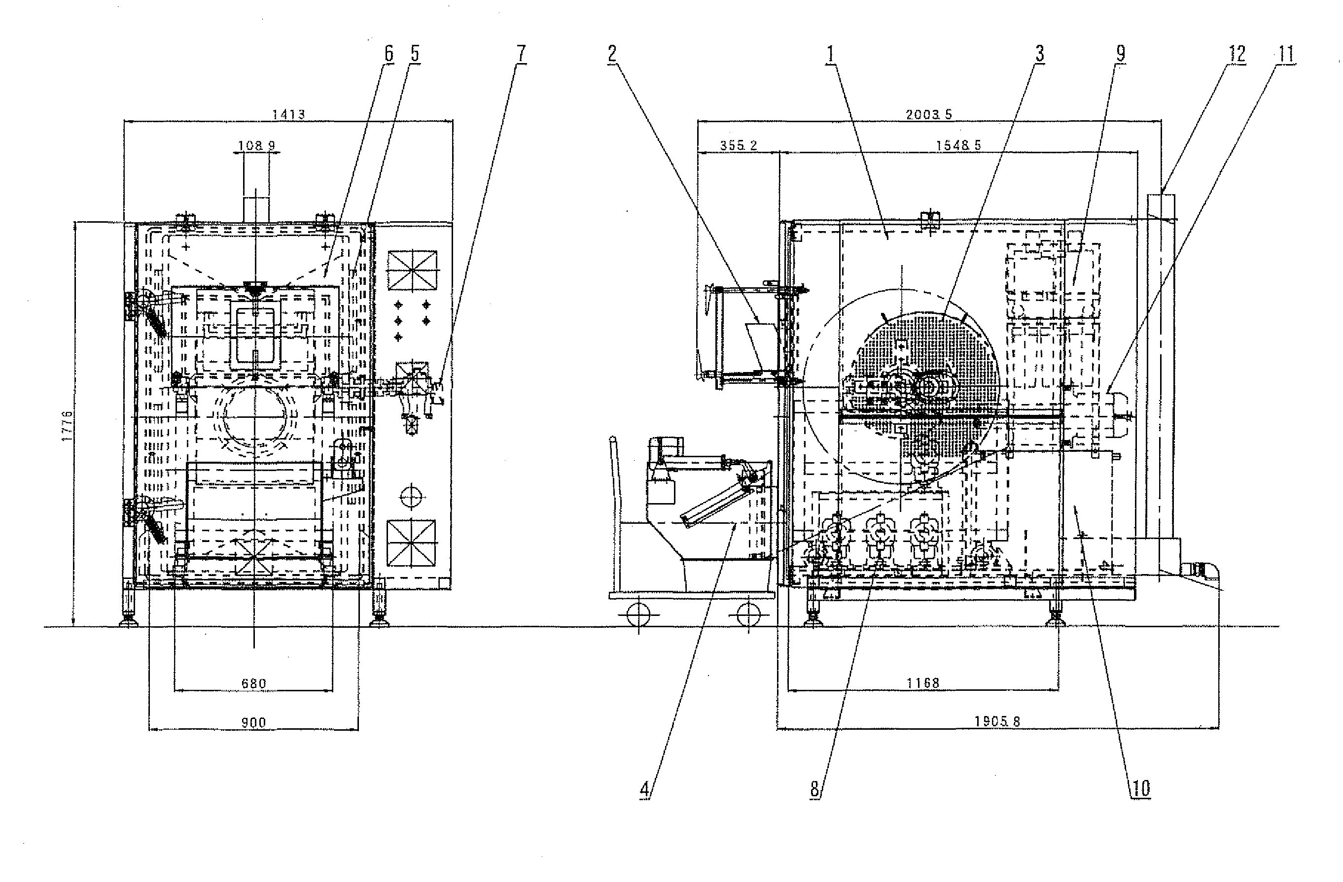 Process for producing functional material, the functional material and continuous heating apparatus for obtaining the same