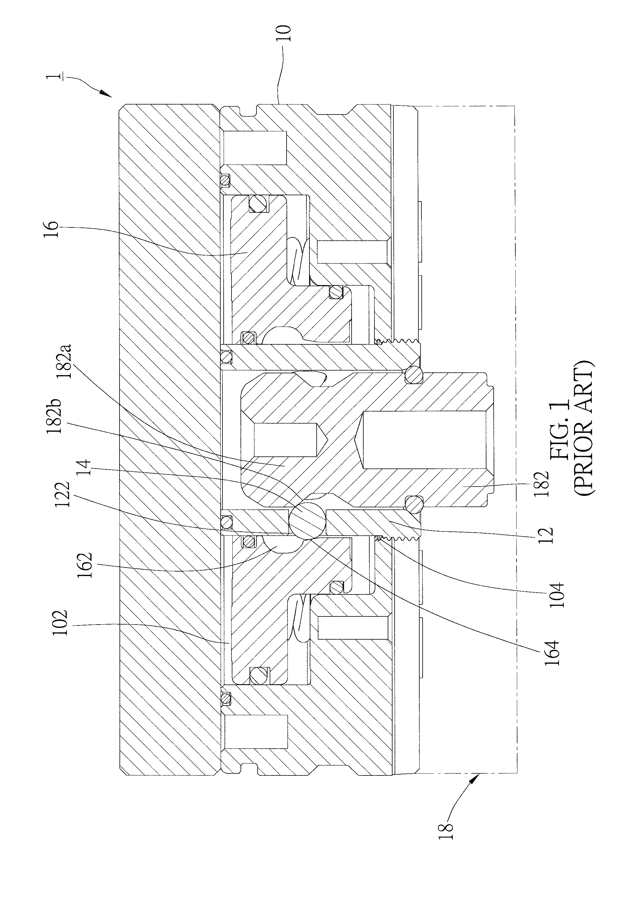 Coupling device of jig