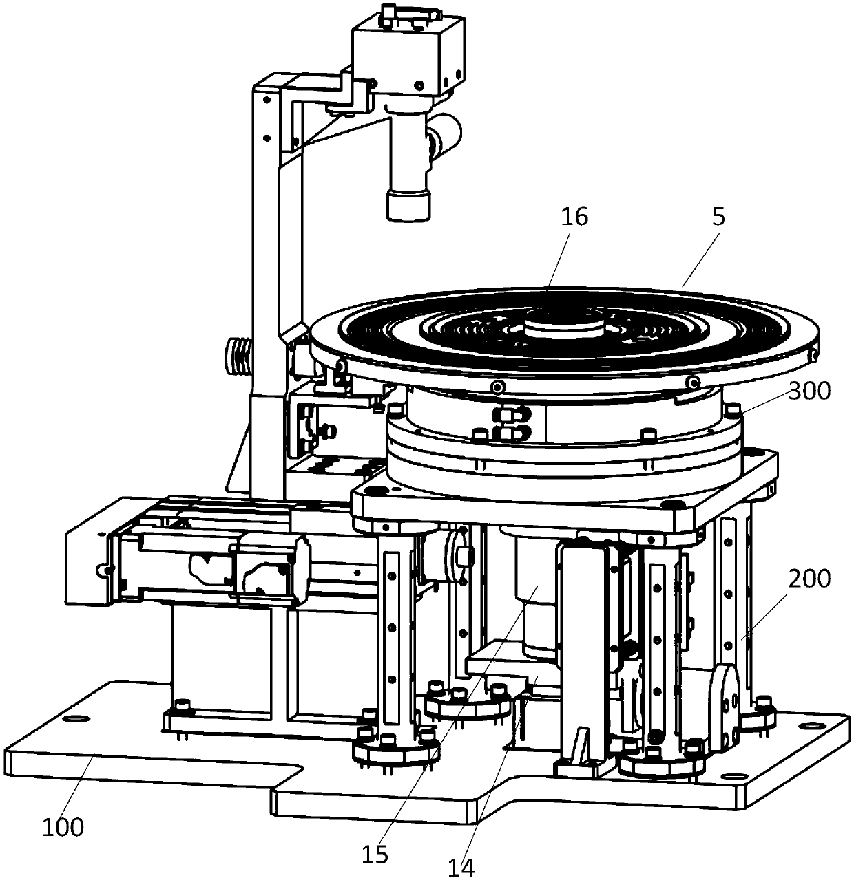 Pre-alignment device and silicon wafer pre-alignment method