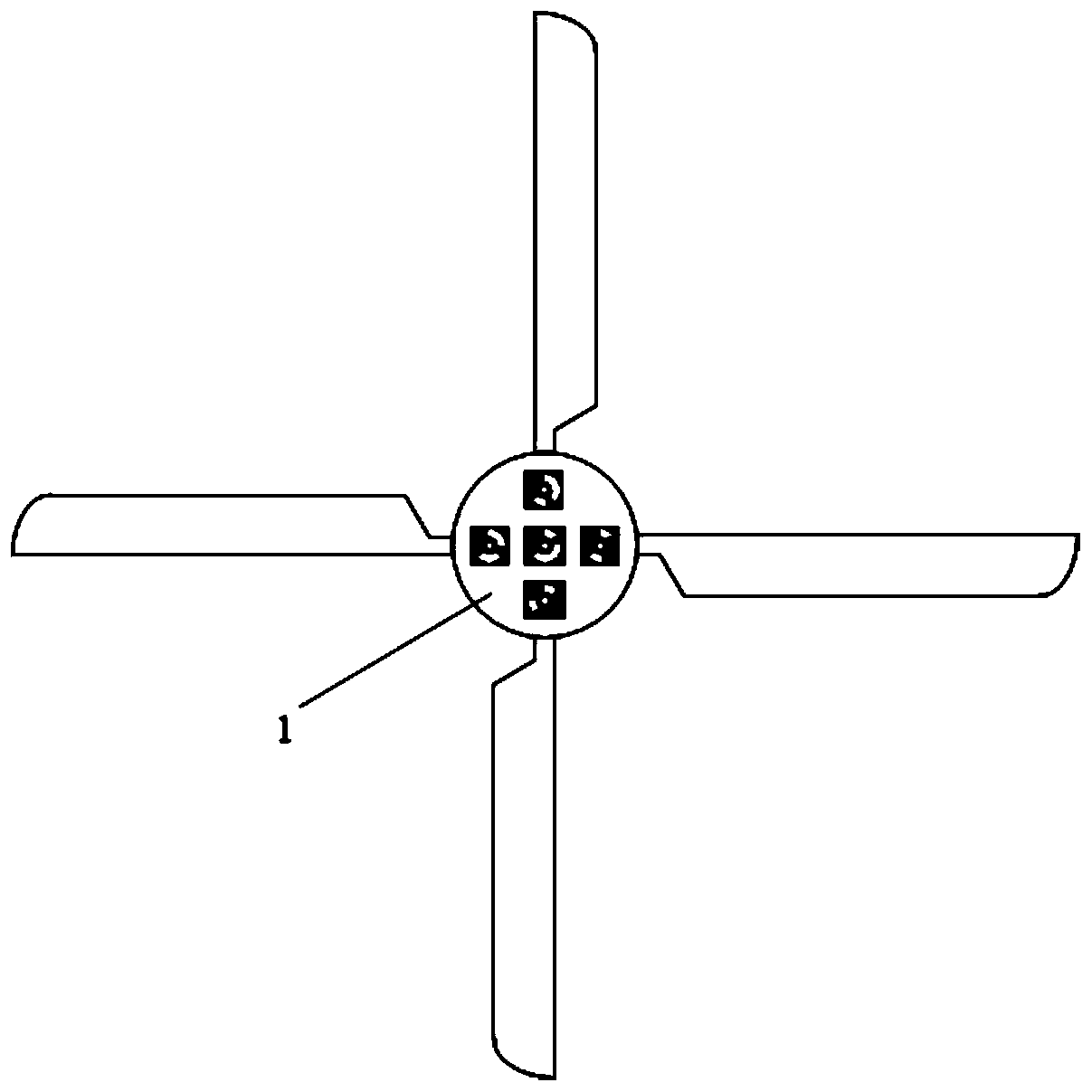 A method for measuring the vibration displacement of helicopter rotor in low-speed wind tunnel test